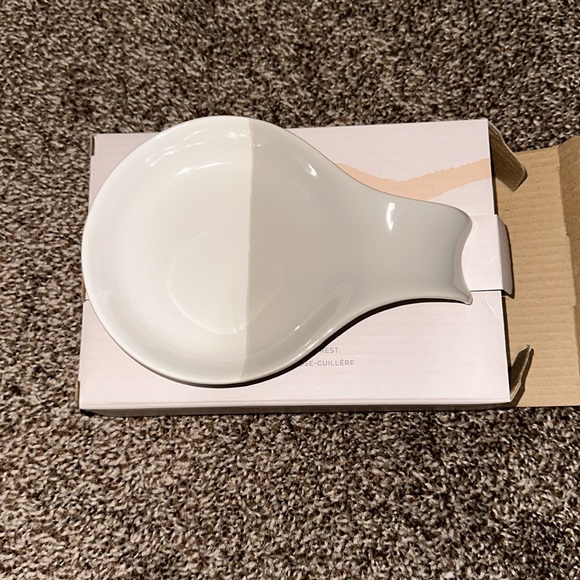 Hand dipped ceramic spoon rest - Picture 2 of 2